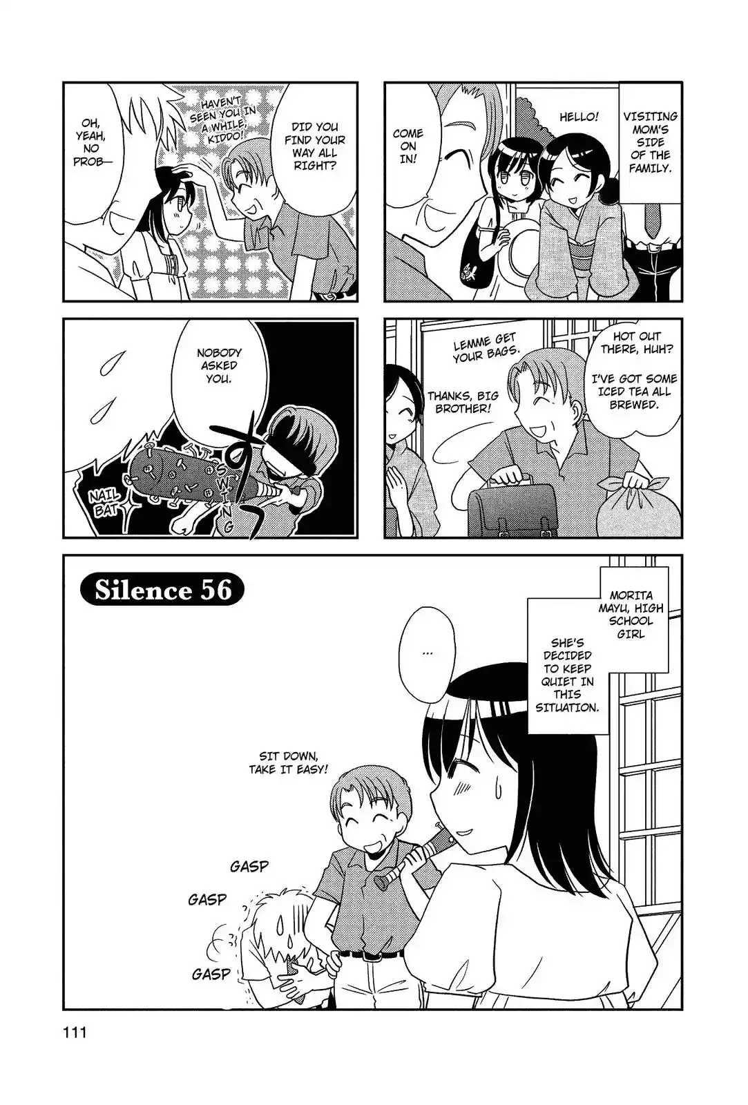 Morita-san wa Mukuchi Chapter 56 1